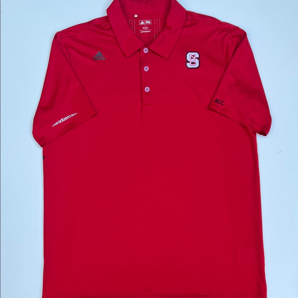 🐺Men’s NC State adidas golf polo🐺